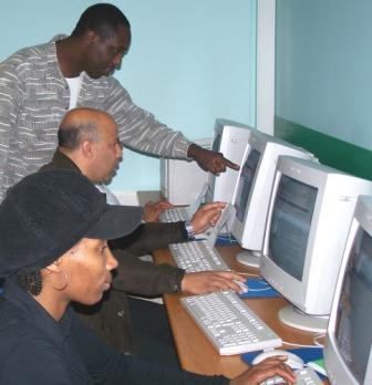 Informaticaruimte in de hoofdzetel